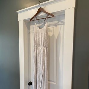 ⚡️EUC⚡️Lined White Burnout Dress Anthropologie